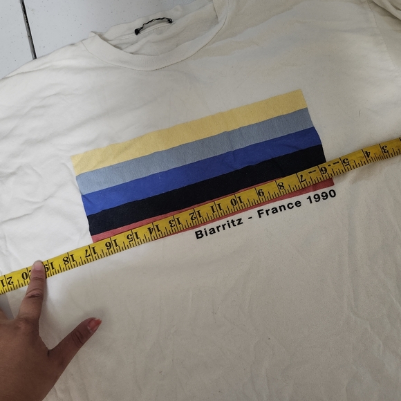 Brandy Melville Long Sleeve Biarritz France Tee - Picture 6 of 7